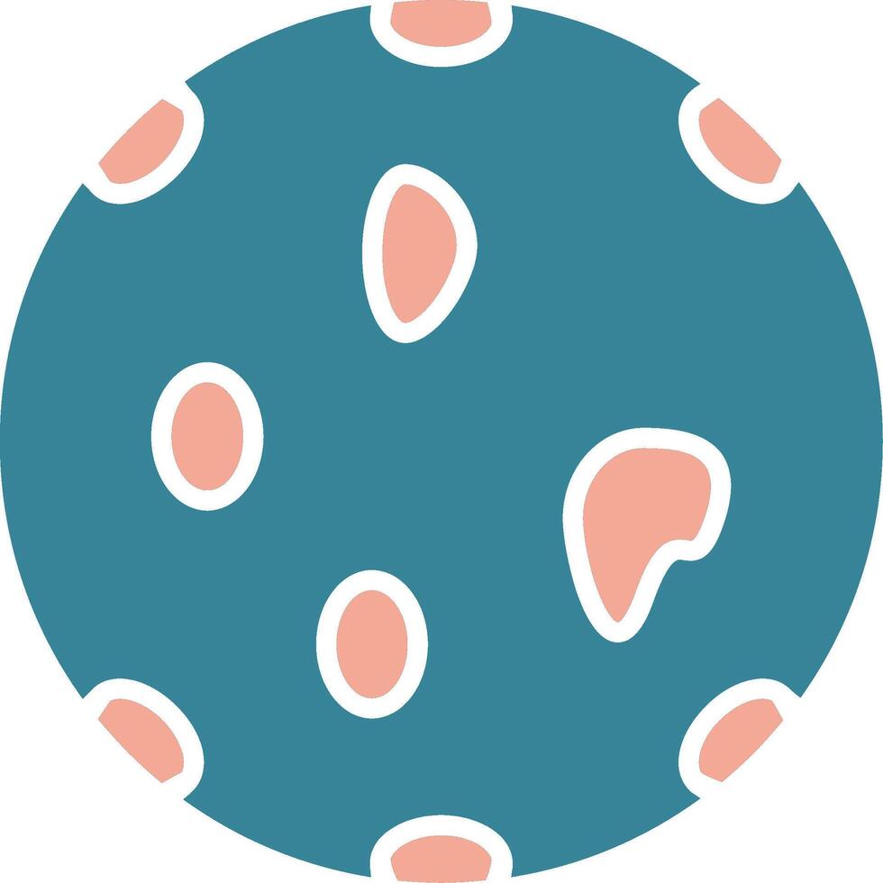 Sponge Glyph Two Color Icon vector