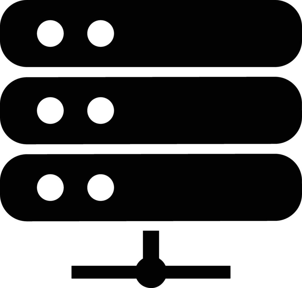Storage data icon symbol image for database illustration vector