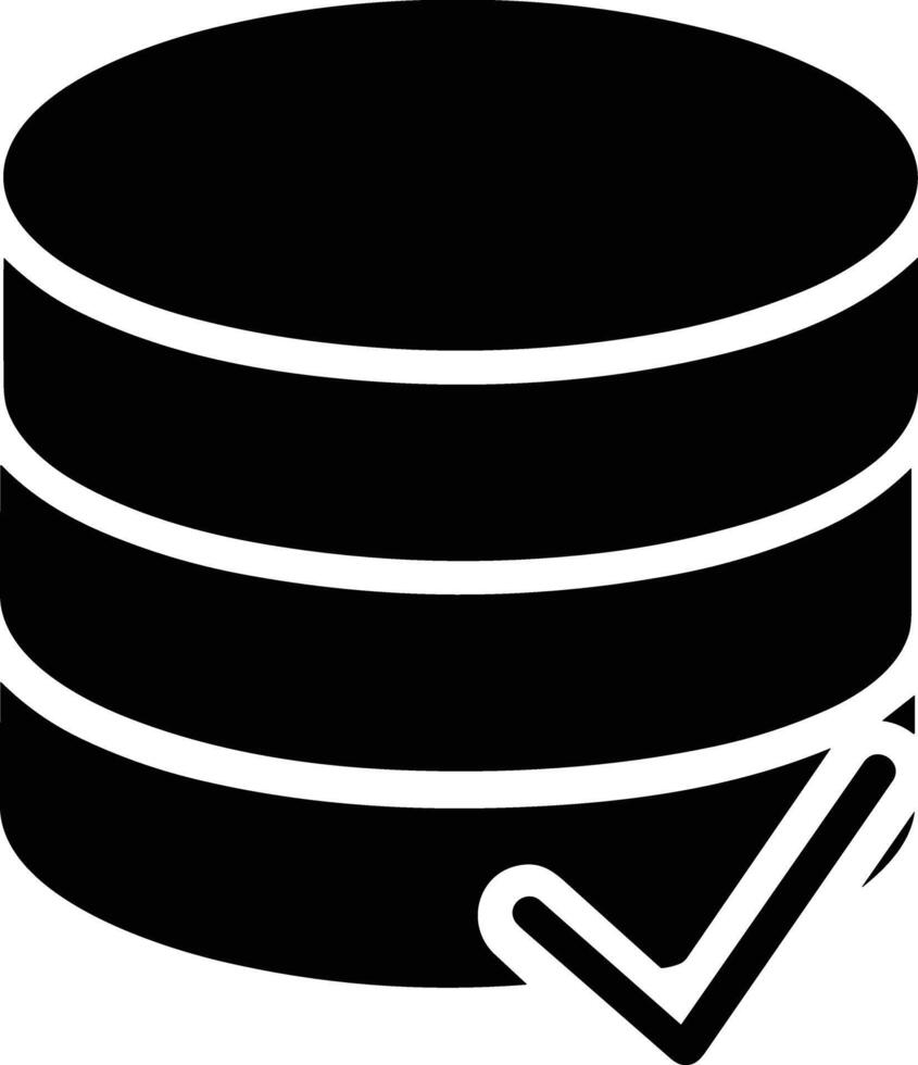 Storage data icon symbol image for database illustration vector