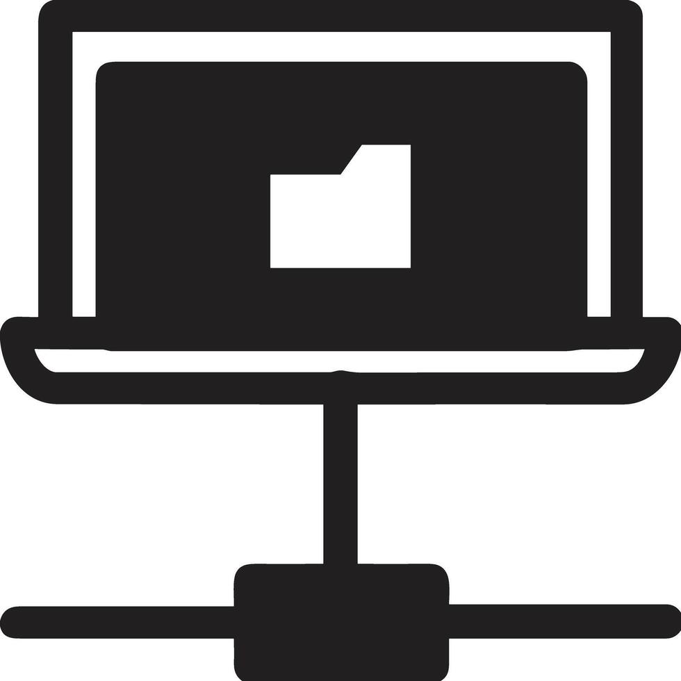 Storage data icon symbol image for database illustration vector