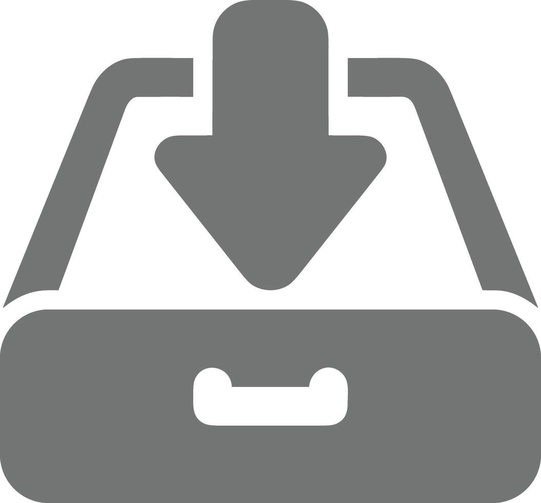 Storage data icon symbol image for database illustration vector