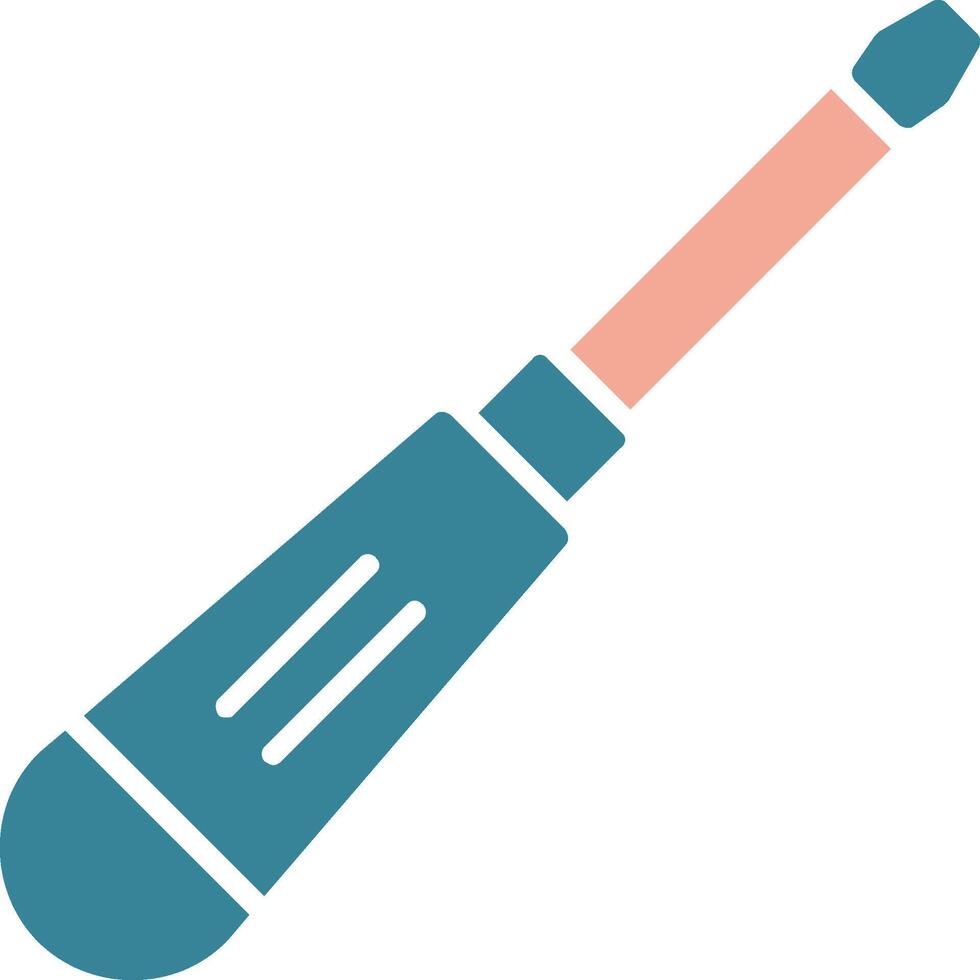 Screwdriver Glyph Two Color Icon vector