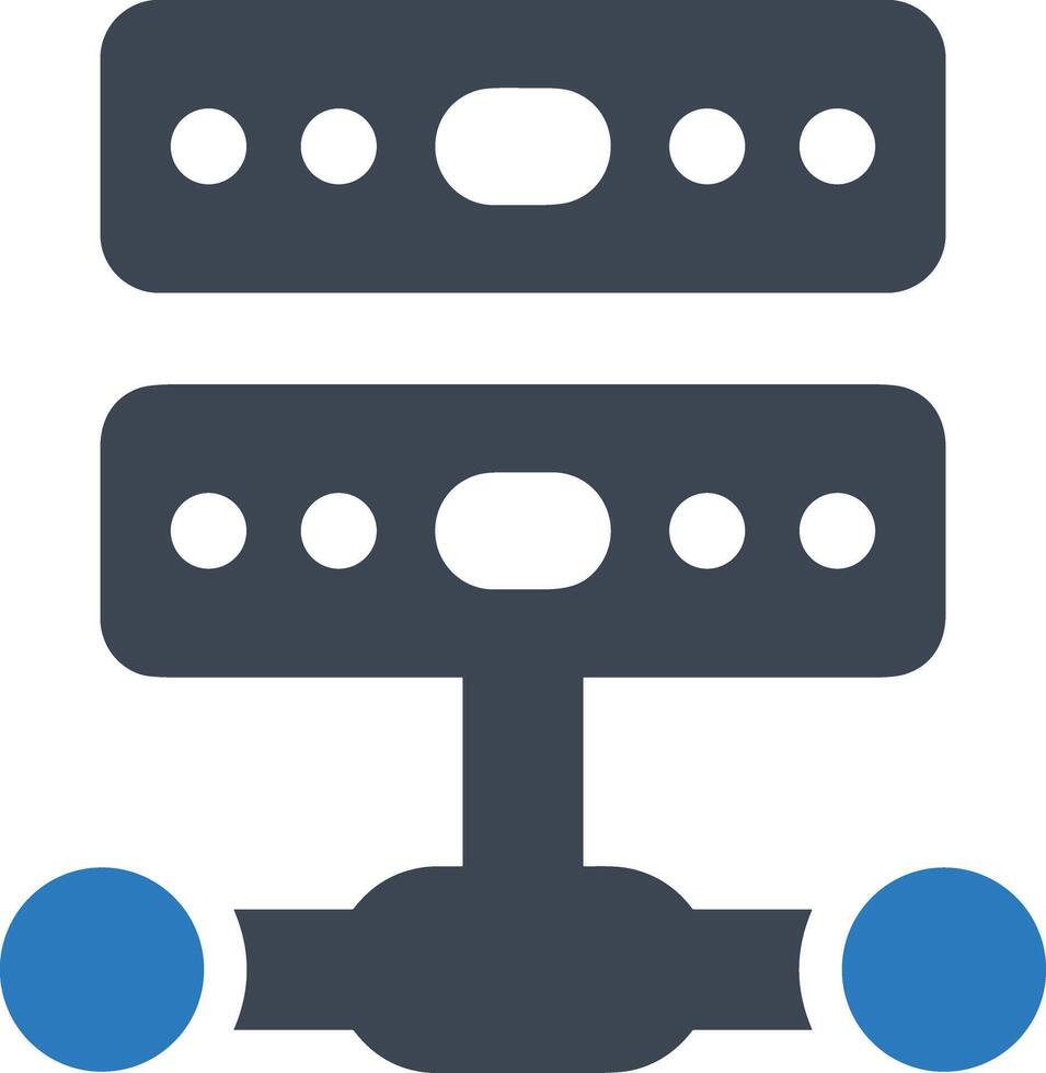 Storage data icon symbol image for database illustration vector