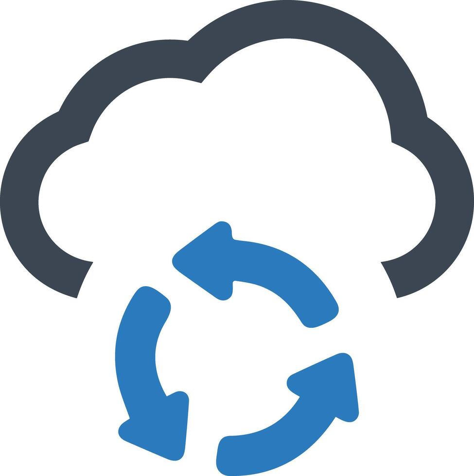 Storage data icon symbol image for database illustration vector