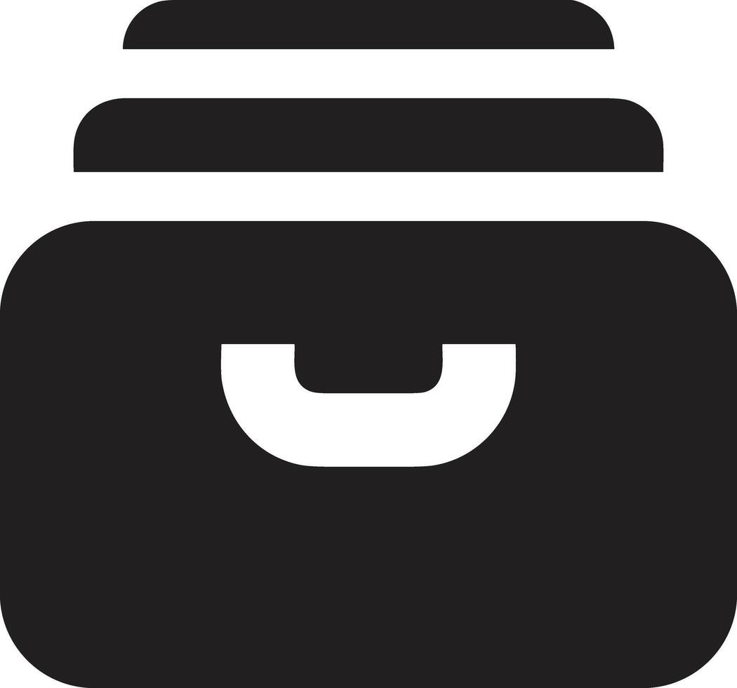 Storage data icon symbol image for database illustration vector