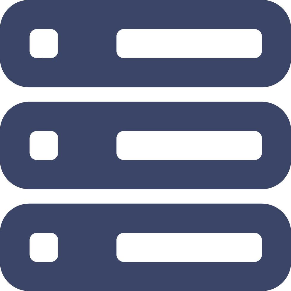 Storage data icon symbol image for database illustration vector