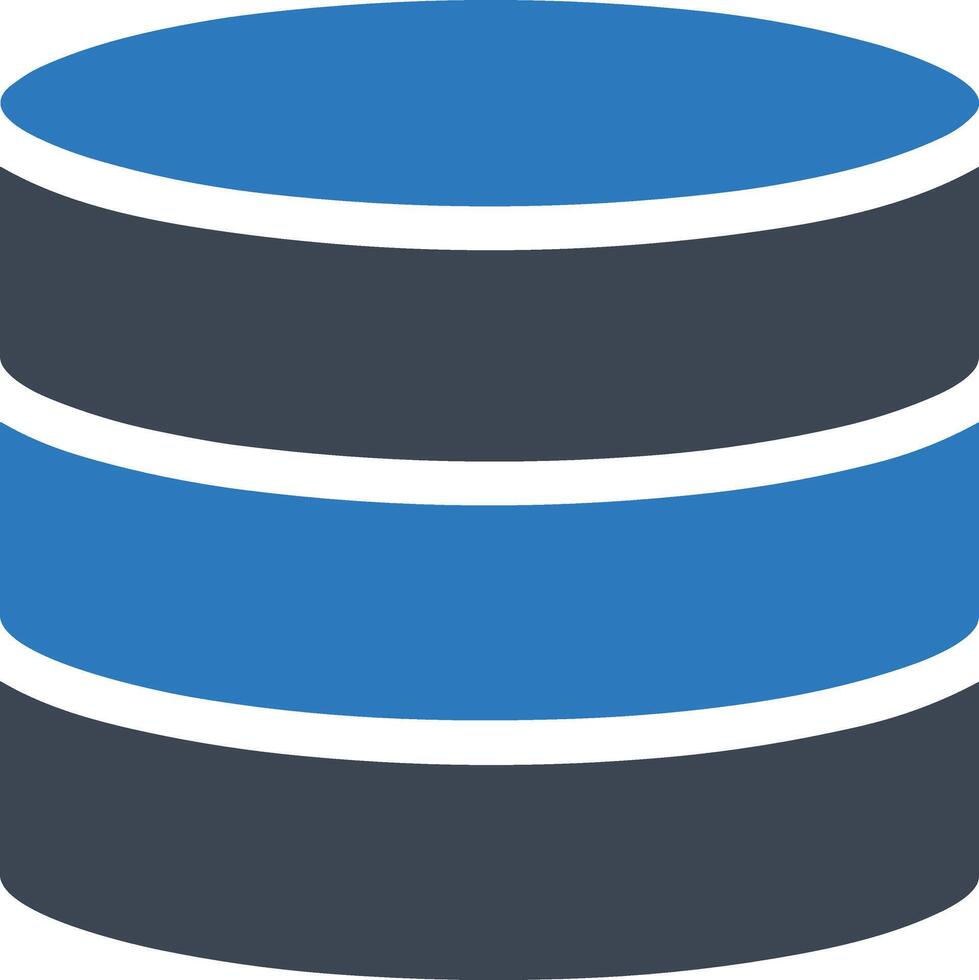 Storage data icon symbol image for database illustration vector