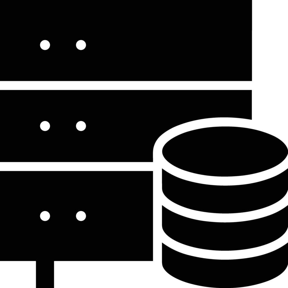 Storage data icon symbol image for database illustration vector