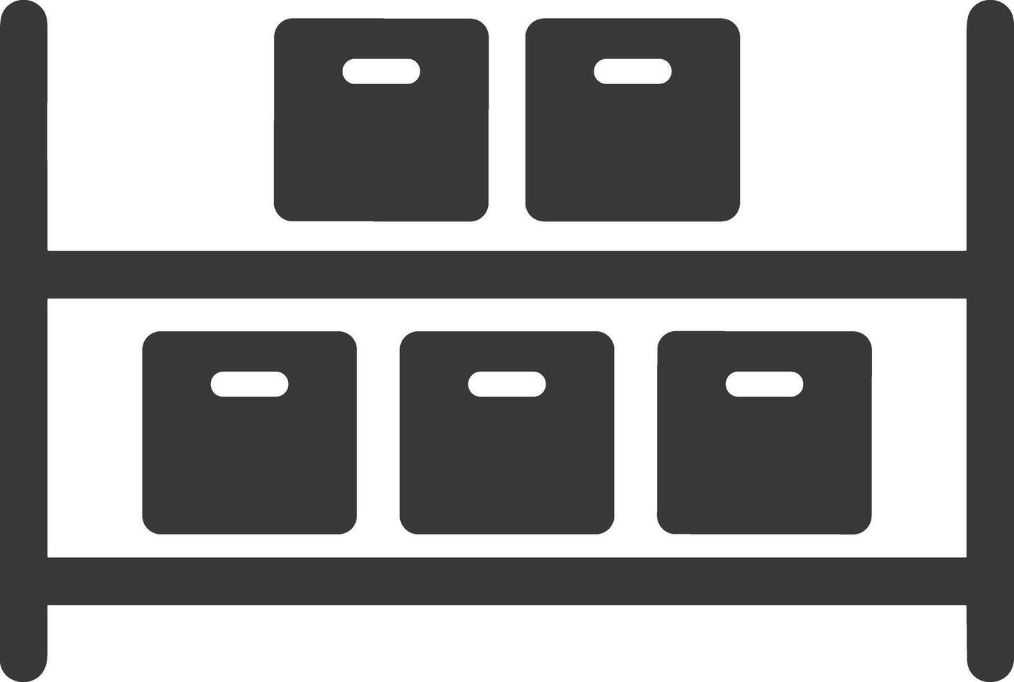Storage data icon symbol image for database illustration vector