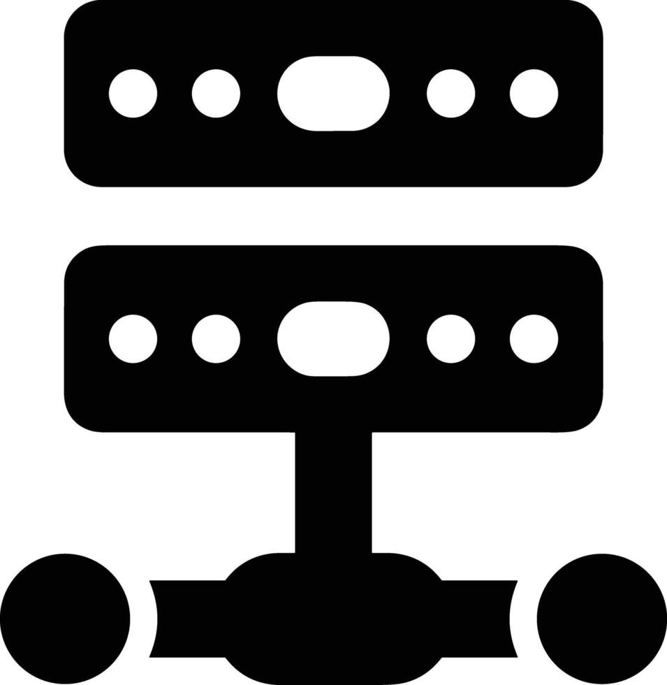Storage data icon symbol image for database illustration vector