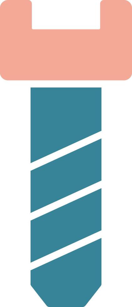 Bolt Glyph Two Color Icon vector