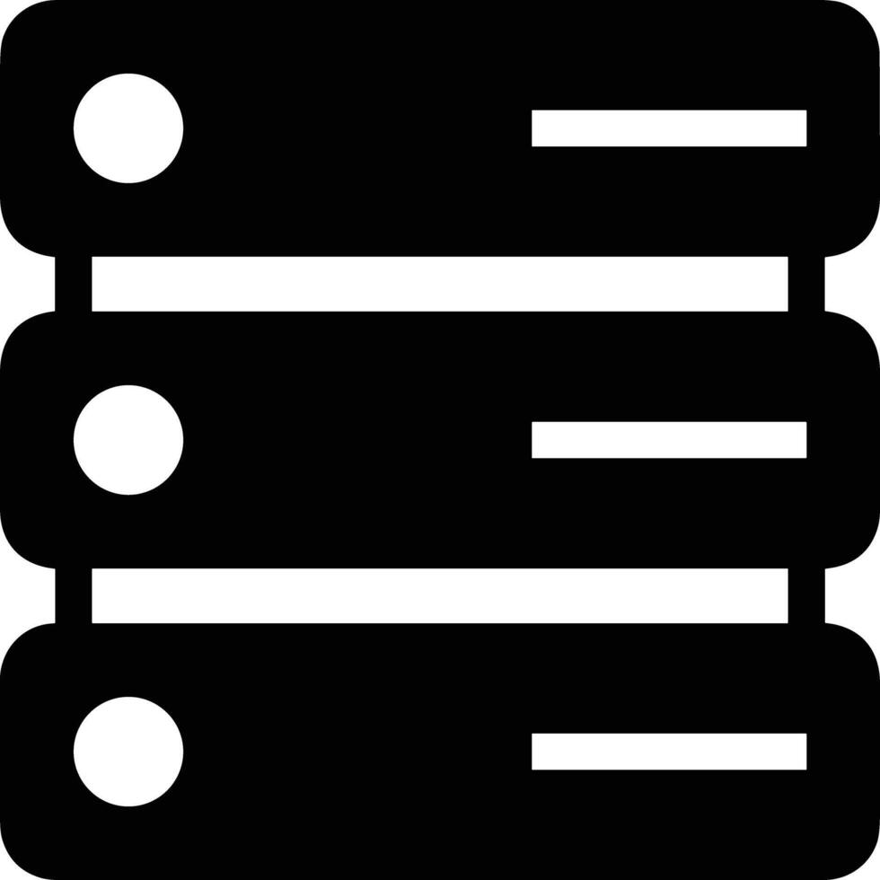 Storage data icon symbol image for database illustration vector