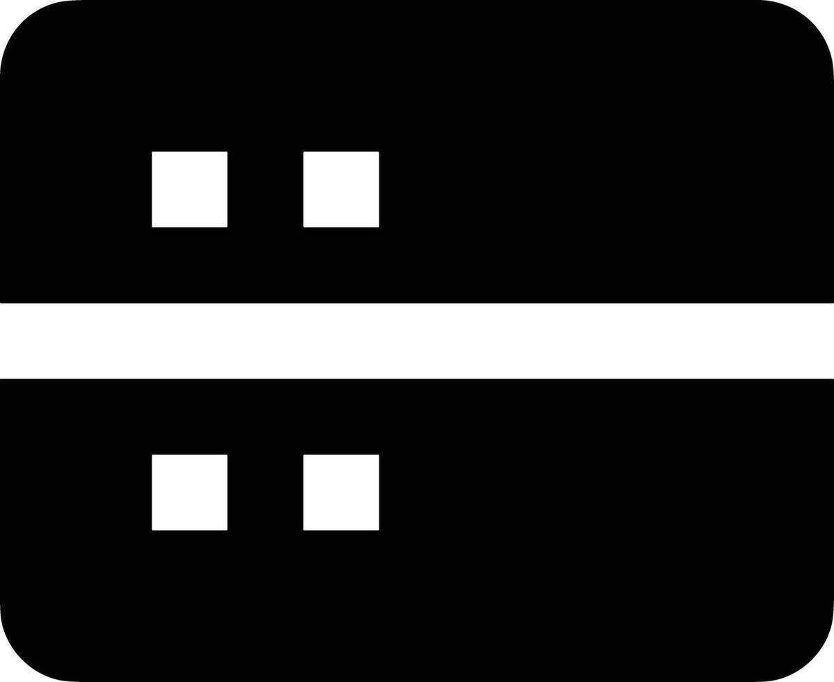 Storage data icon symbol image for database illustration vector