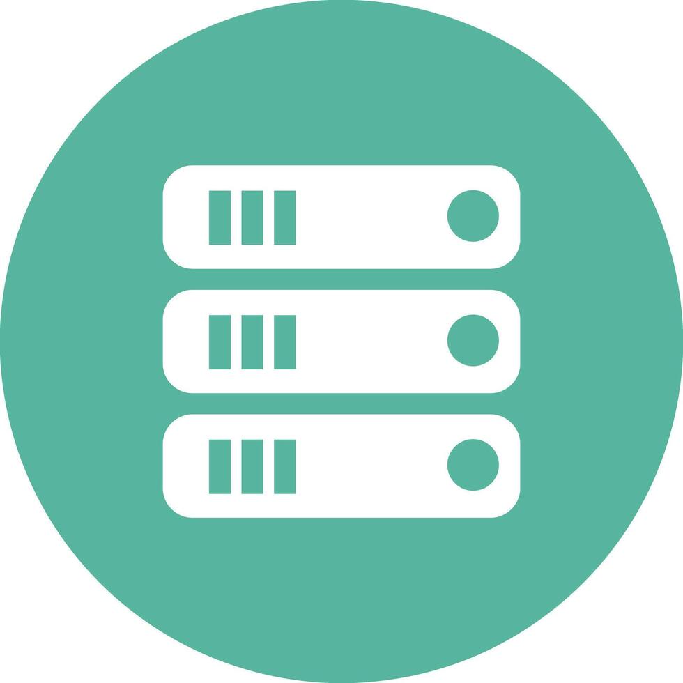 Storage data icon symbol image for database illustration vector