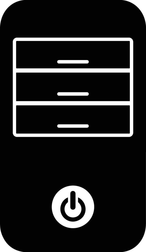 Storage data icon symbol image for database illustration vector