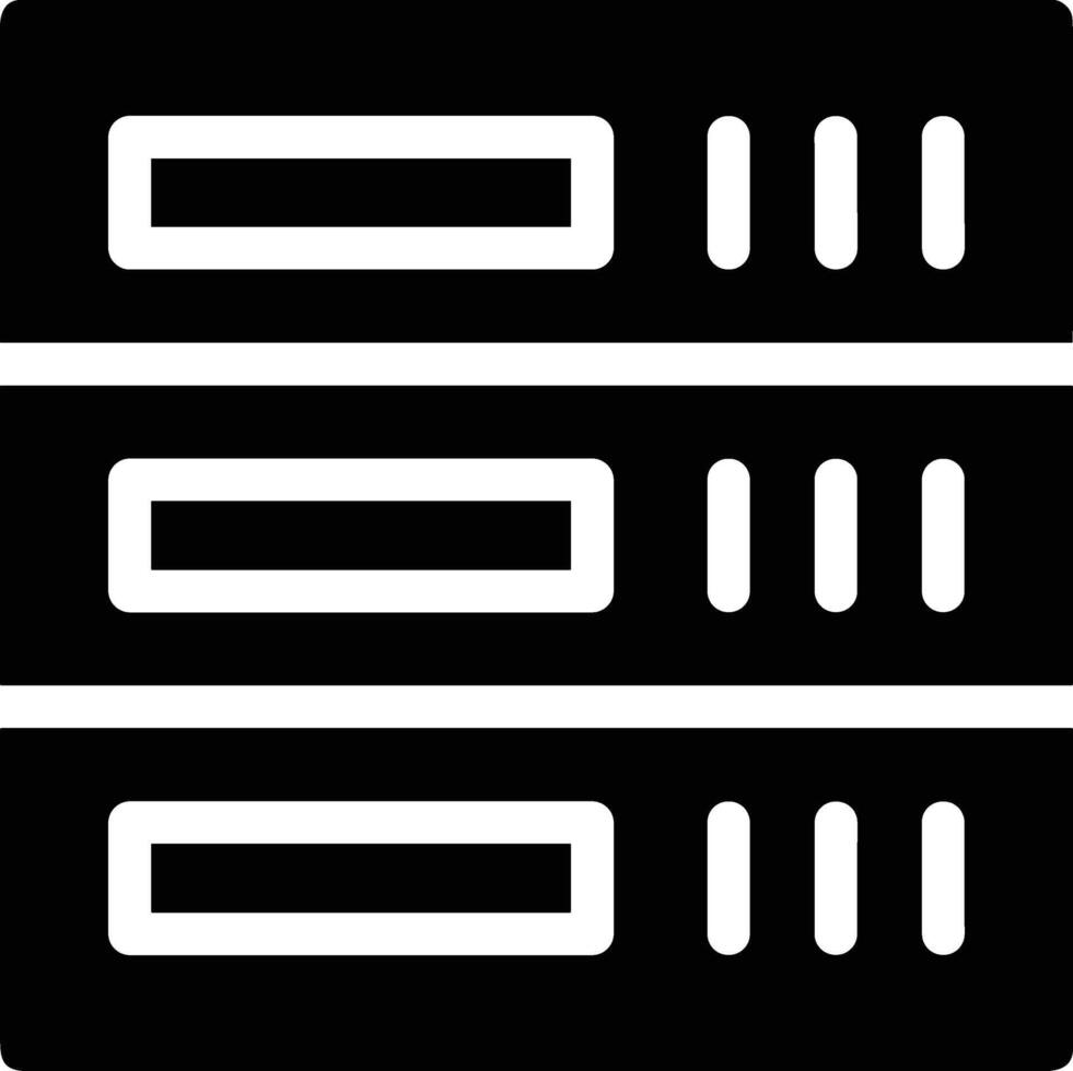 Storage data icon symbol image for database illustration vector