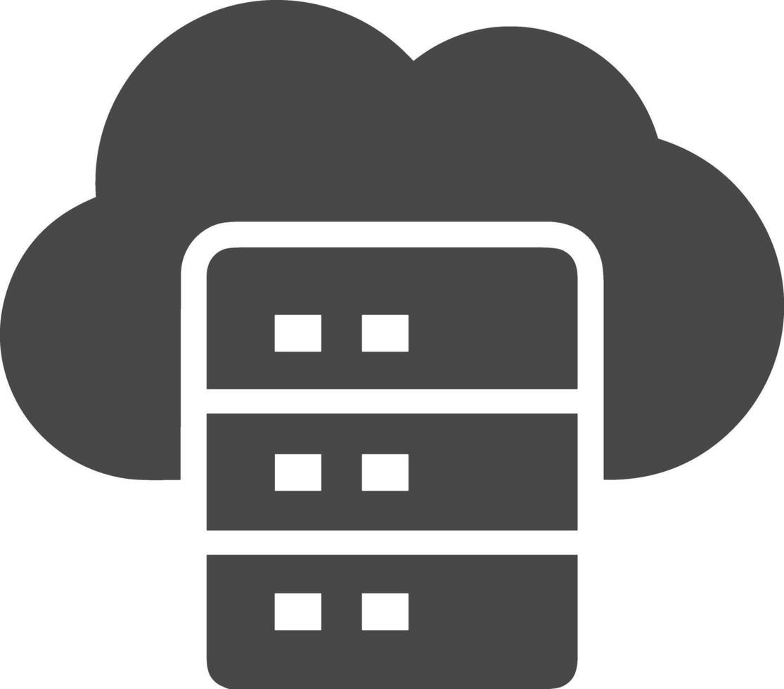 Storage data icon symbol image for database illustration vector