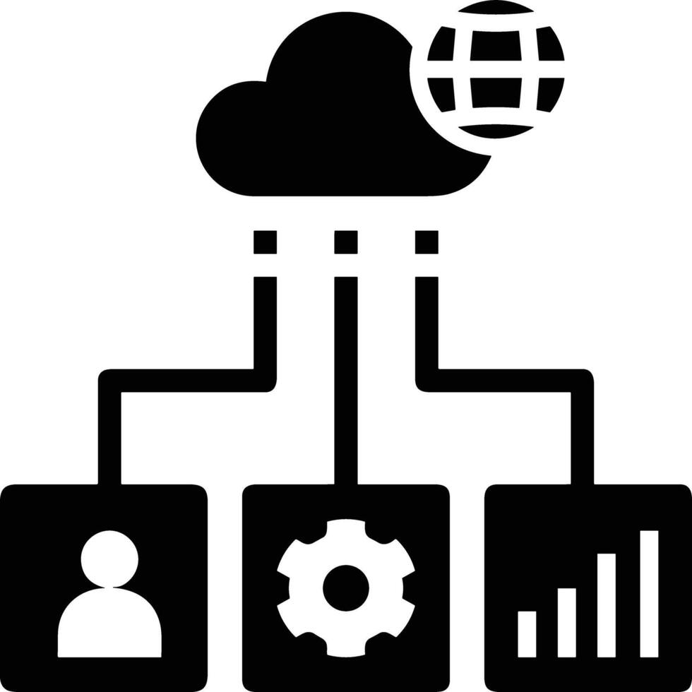 Storage data icon symbol image for database illustration vector