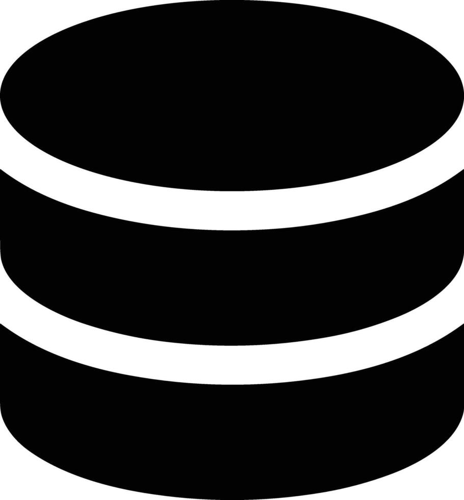 Storage data icon symbol image for database illustration vector