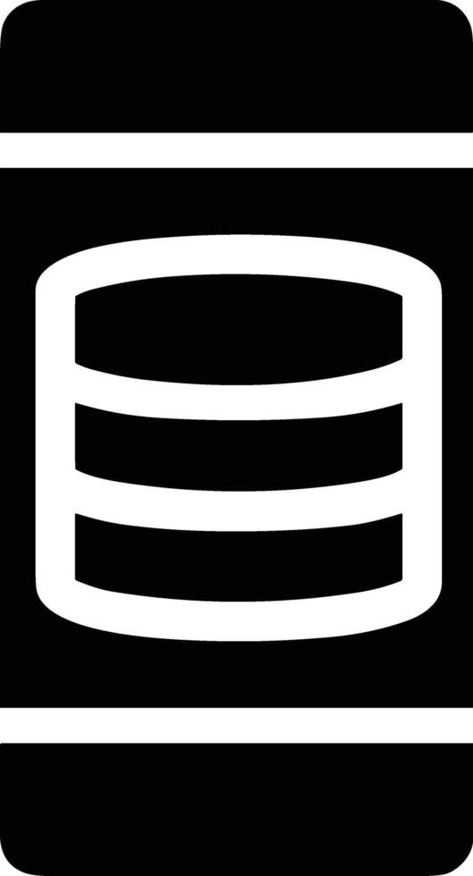 Storage data icon symbol image for database illustration vector