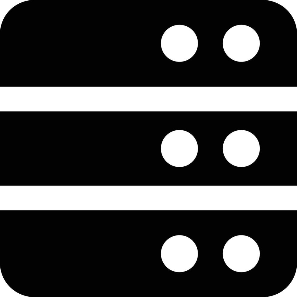 Storage data icon symbol image for database illustration vector