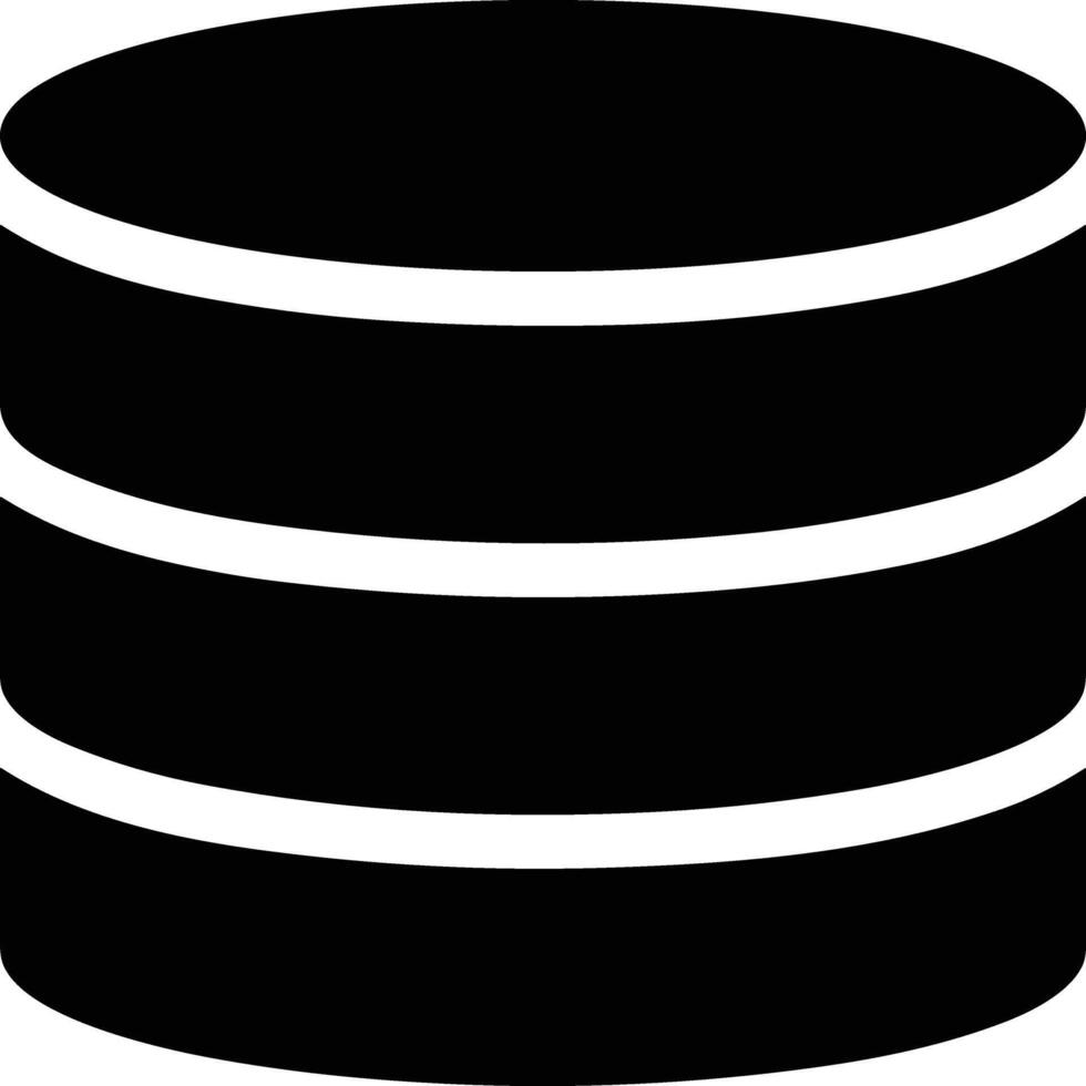 Storage data icon symbol image for database illustration vector