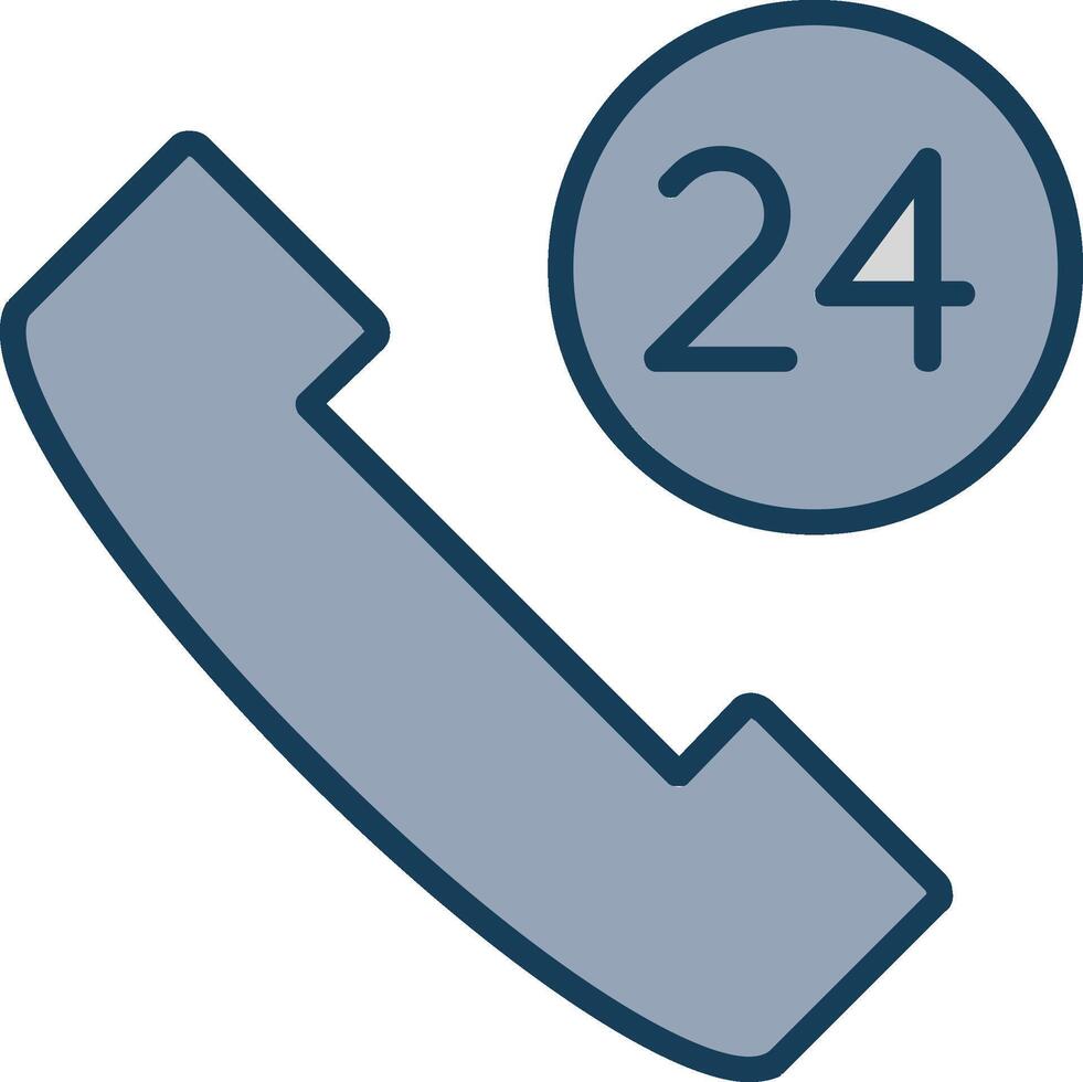 Help Line Filled Grey Line Filled Grey Icon vector
