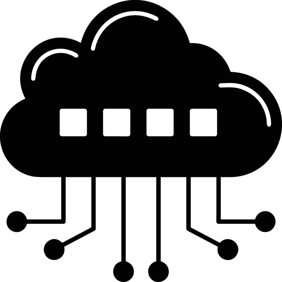 Storage data icon symbol image for database illustration vector