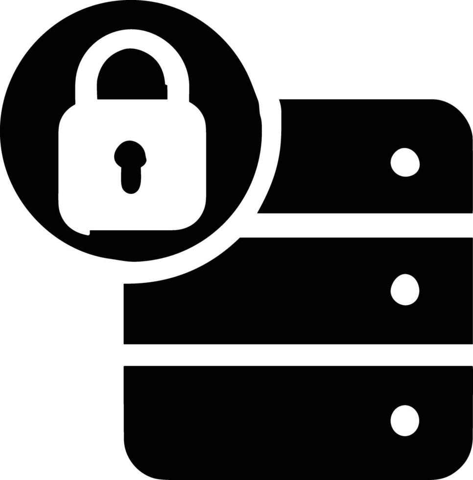 Storage data icon symbol image for database illustration vector