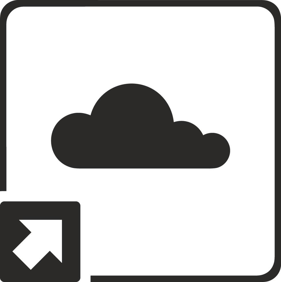 Storage data icon symbol image for database illustration vector