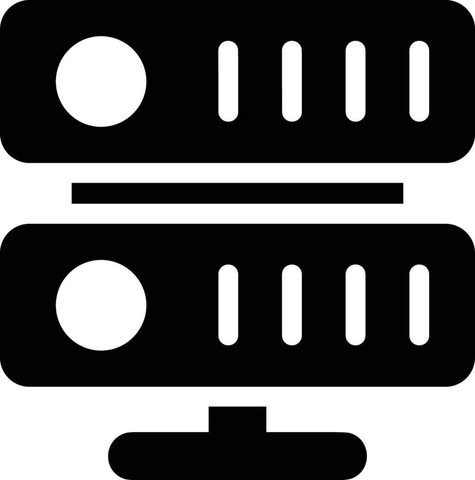 Storage data icon symbol image for database illustration vector