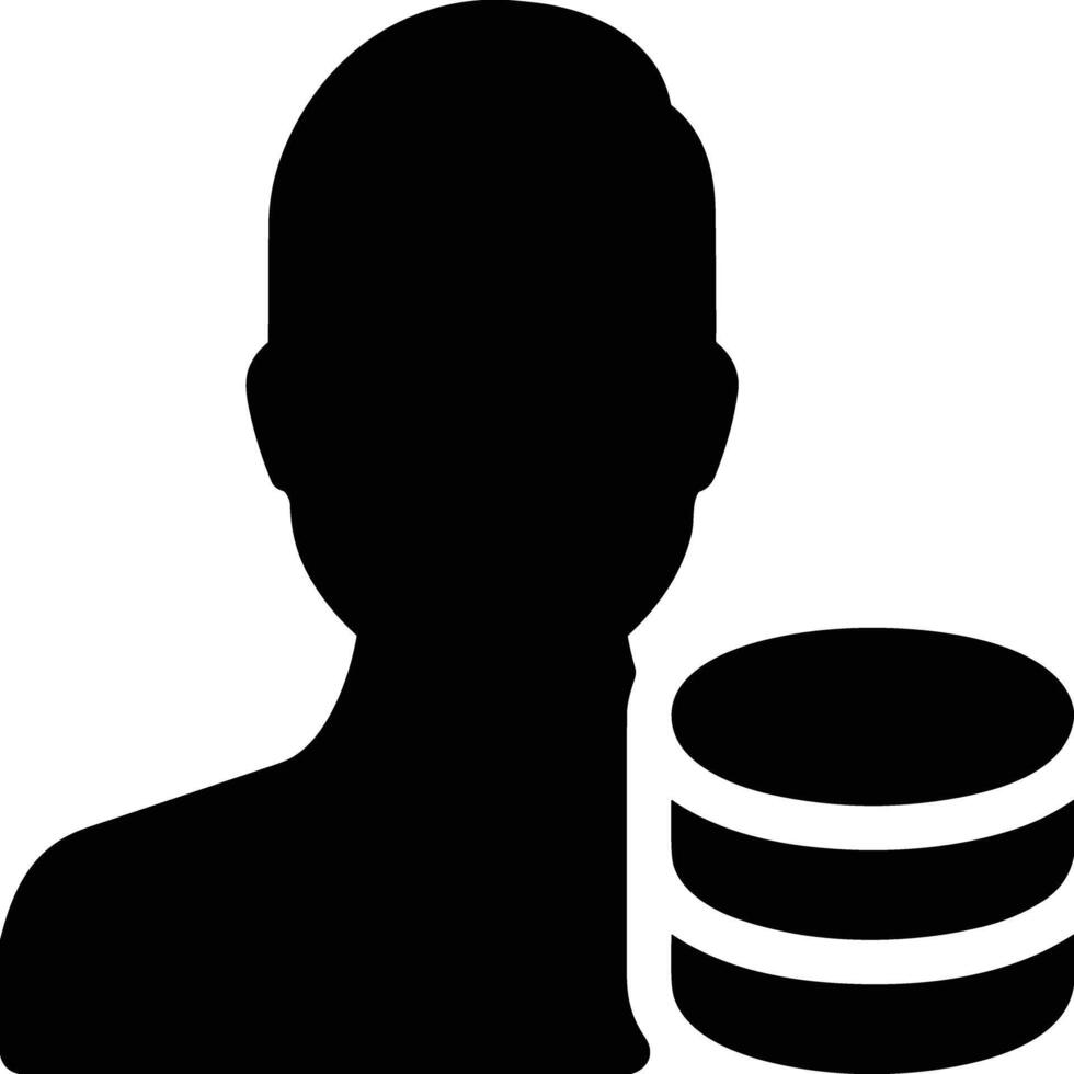 Storage data icon symbol image for database illustration vector