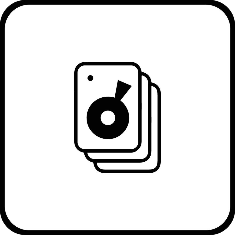 Storage data icon symbol image for database illustration vector