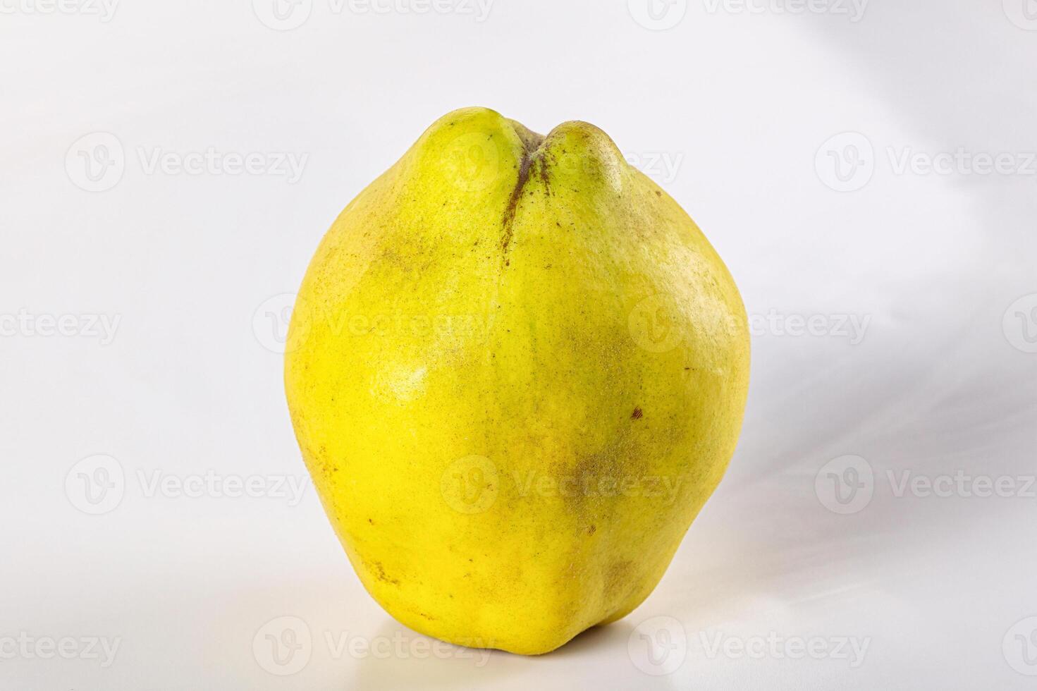 Ripe sweet organic quince fruit photo