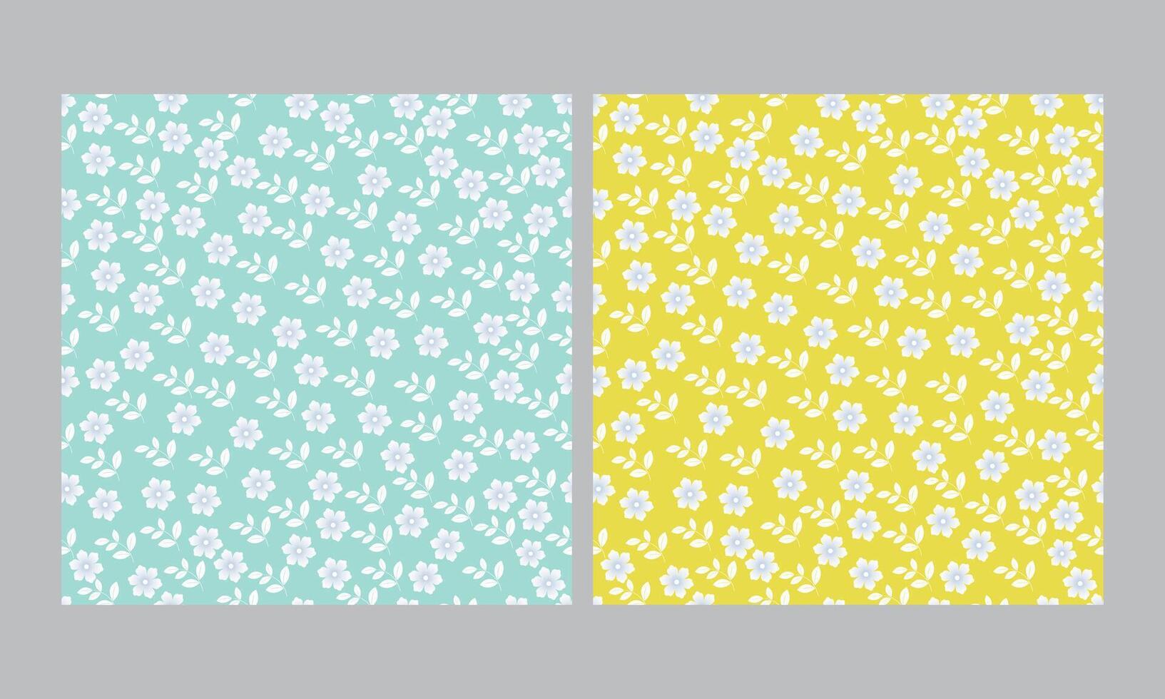 flower pattern design vector