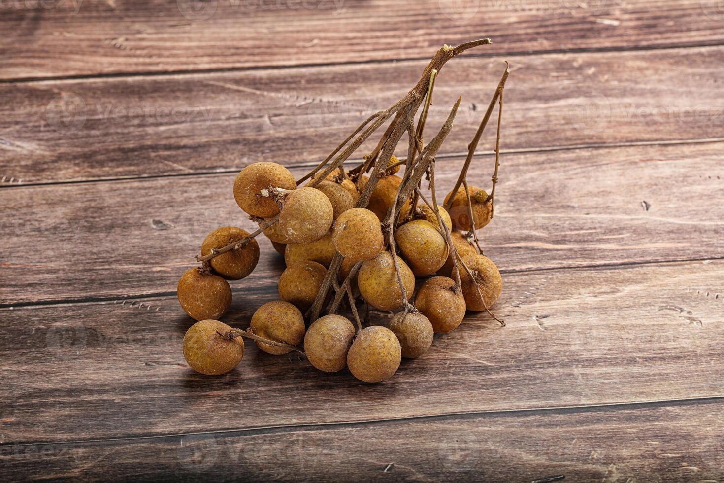 Ripe sweet tropical Longan fruit photo