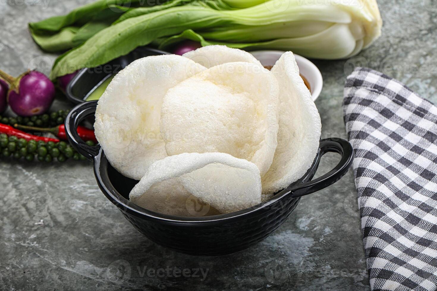 Vietnamese starter appetizer Crab chips 43526072 Stock Photo at Vecteezy