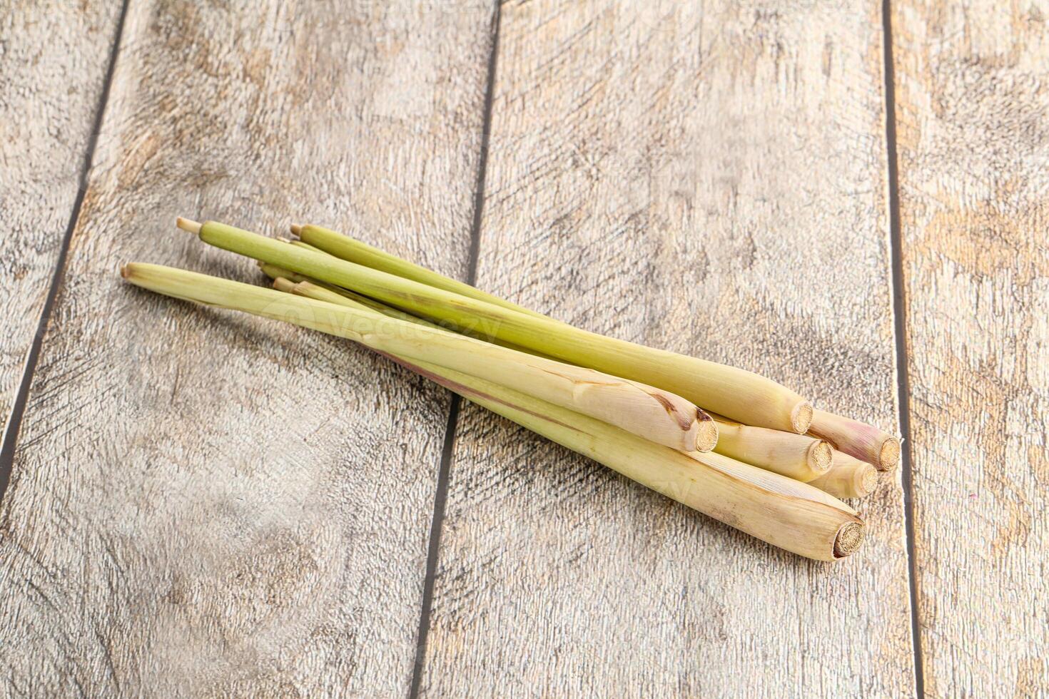 Green lemongrass stem aroma seasoning photo