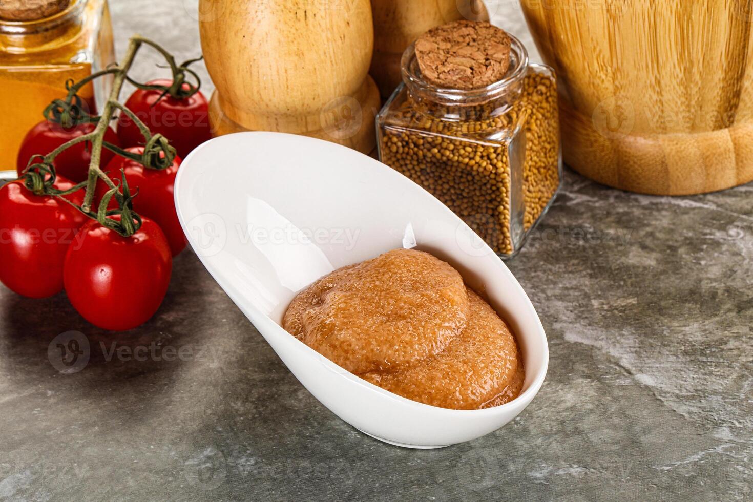 Cod fish roe snack in the bowl photo