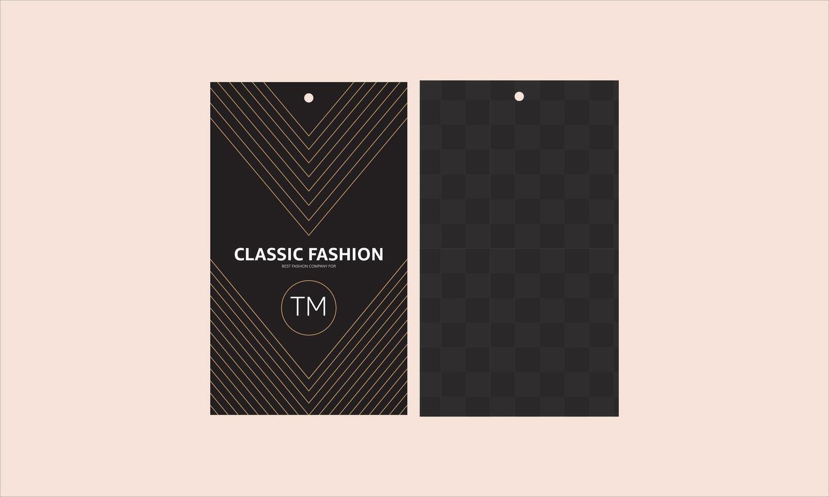 hang tag and clothing label price tag design set vector