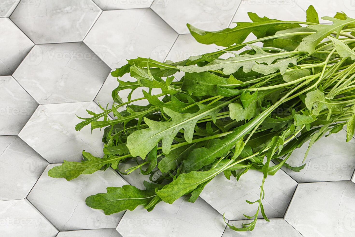 Fresh tasty natural organic rucola photo