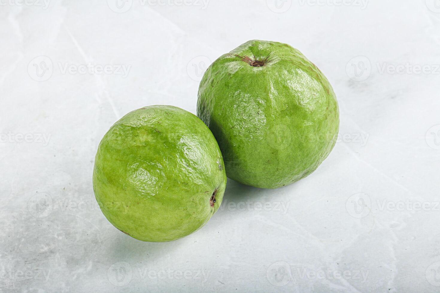 Fresh ripe green Guava fruit photo