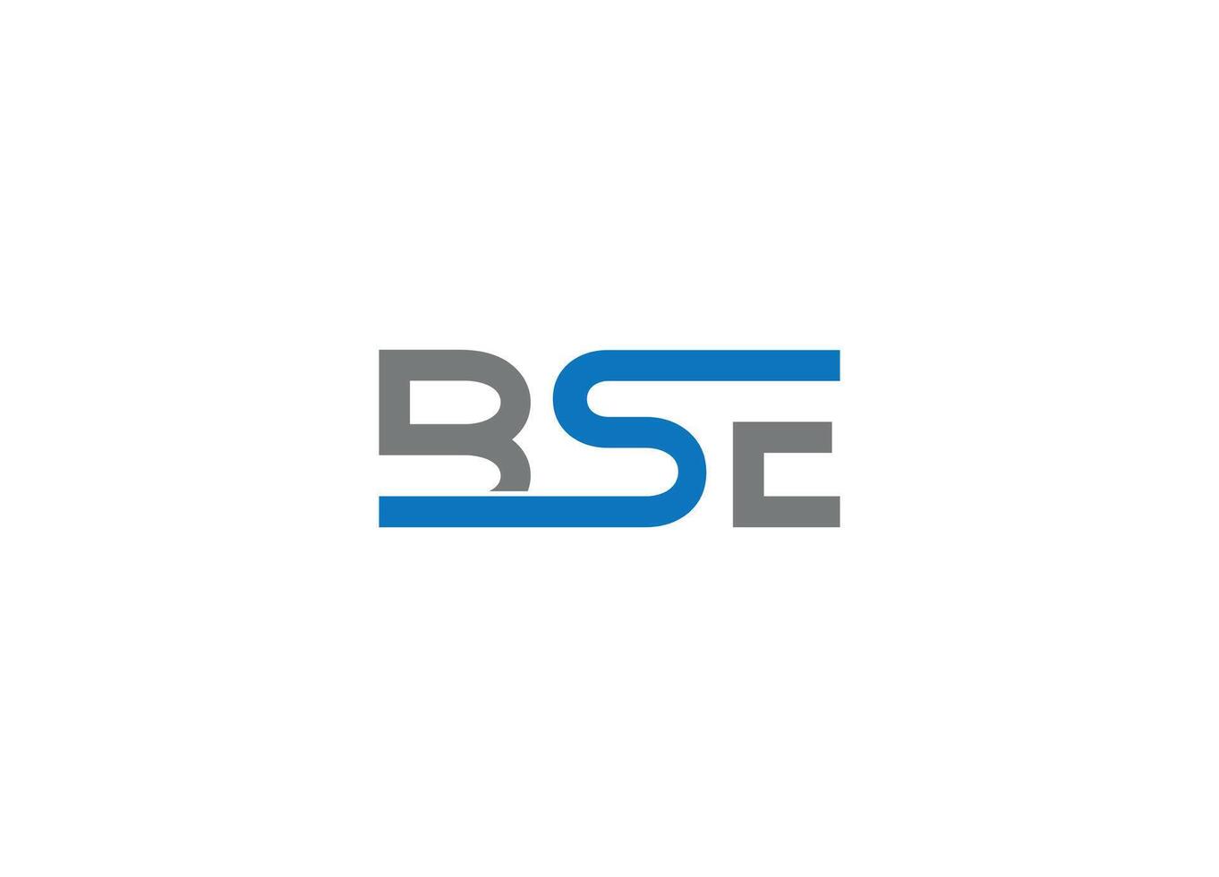 BSE creative modern logo design icon template vector