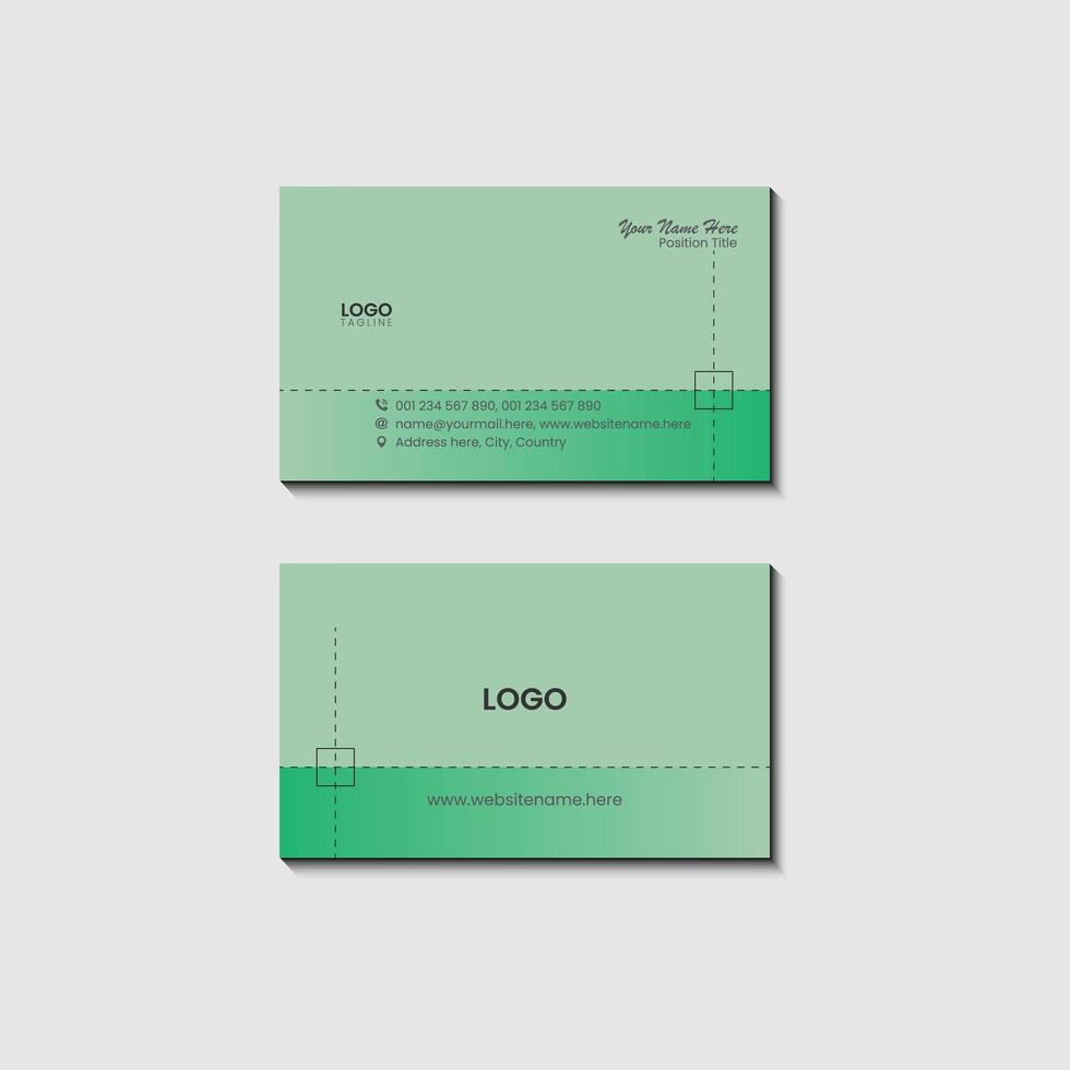 Business Card for any commercial purpose vector