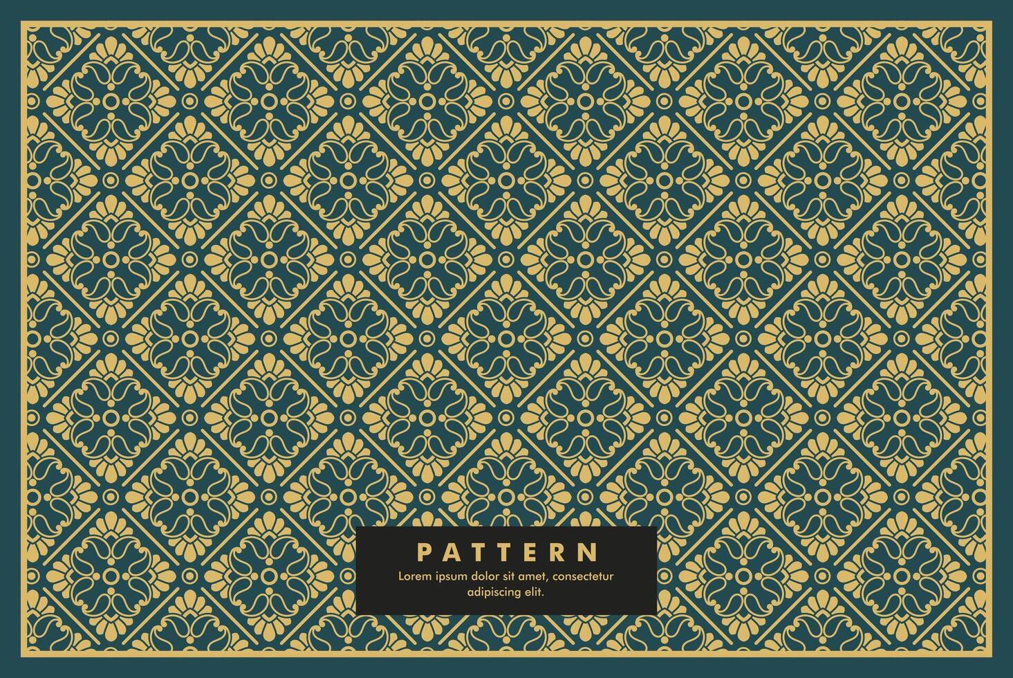 Seamless Traditional Batik Patterns vector