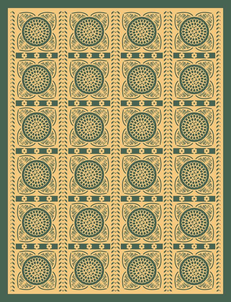 Luxury islamic background pattern template vector