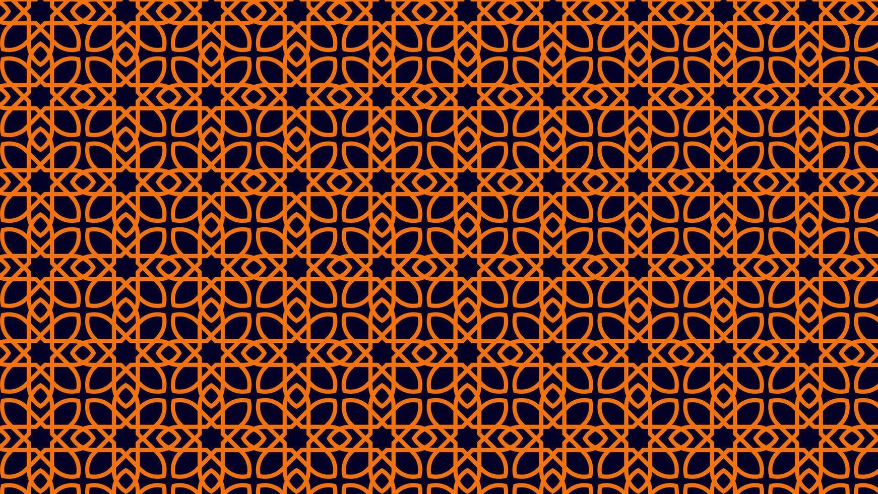Islamic pattern, floral pattern line vector
