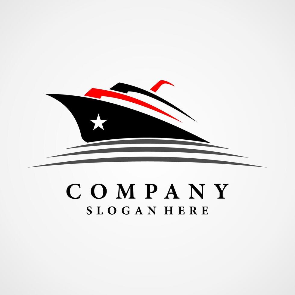 ship Logo design illustration vector