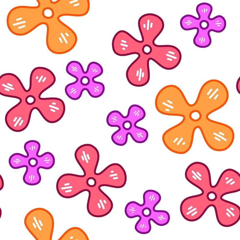 colorful flower pattern background. flower seamless pattern. seamless patterns with cute flowers. floral pattern print. cute floral pattern. vector