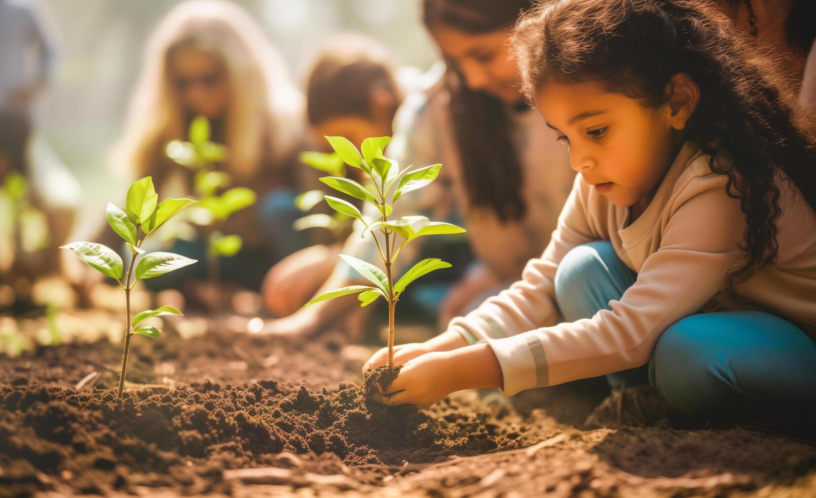 Kids Tree Plantation Stock Photos Images and Backgrounds for Free Download
